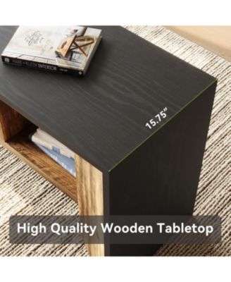 TV Stand for Up to 70 Inch TV, 63 Inches Long Entertainment Center with 3 Storage Cubes,Industrial Large Media Television Console