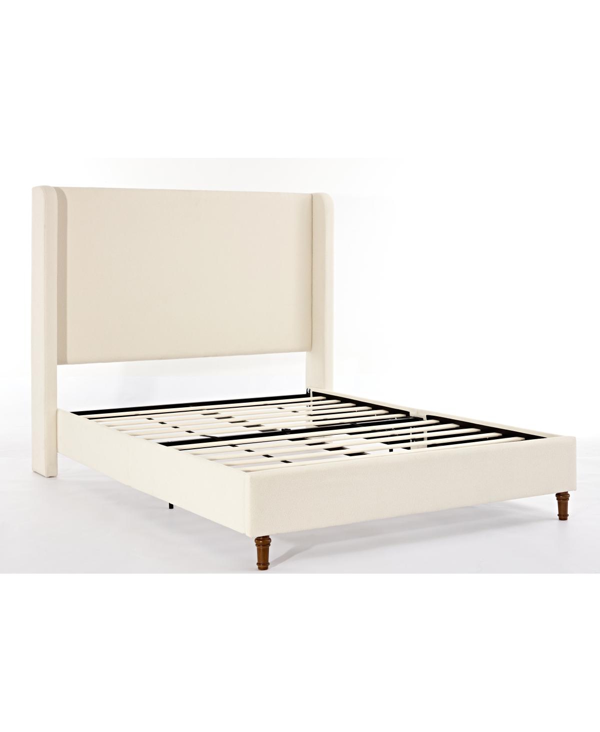 Streamdale Furniture Harper Tall Headboard Upholstered Bed - California King