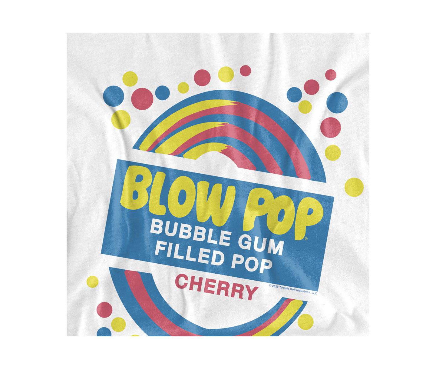 Мужская футболка Tootsie Roll Blow Pop Label, цвет: Белый — фото 2