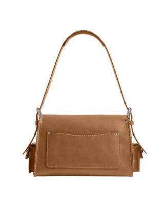 Tabby Turnlock Medium Soft Leather Shoulder Bag 