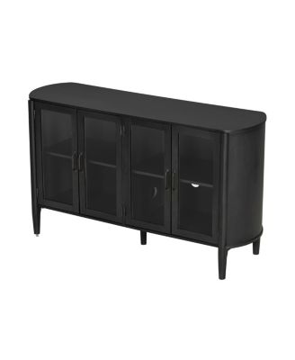 Stylish 34-door large storage cabinet for entrance, living, dining rooms