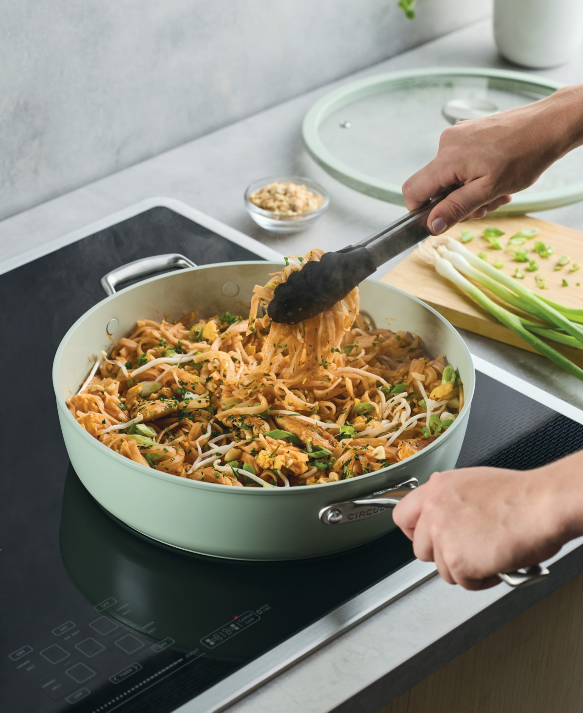 Circulon LaserDefense Ceramic Nonstick 12.15" Saute Pan