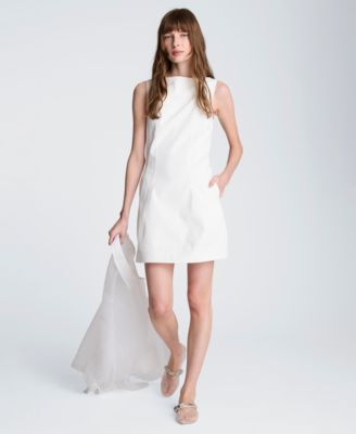 Women's Boat Neck Sculpt Mini Dress