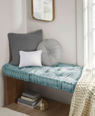 Azza Chenille Decorative Floor Pillow, 20" x 20"