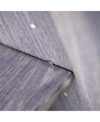 Spacious 49.33" Countertop Sideboard with 3 Mirrored Doors & Adjustable Shelves