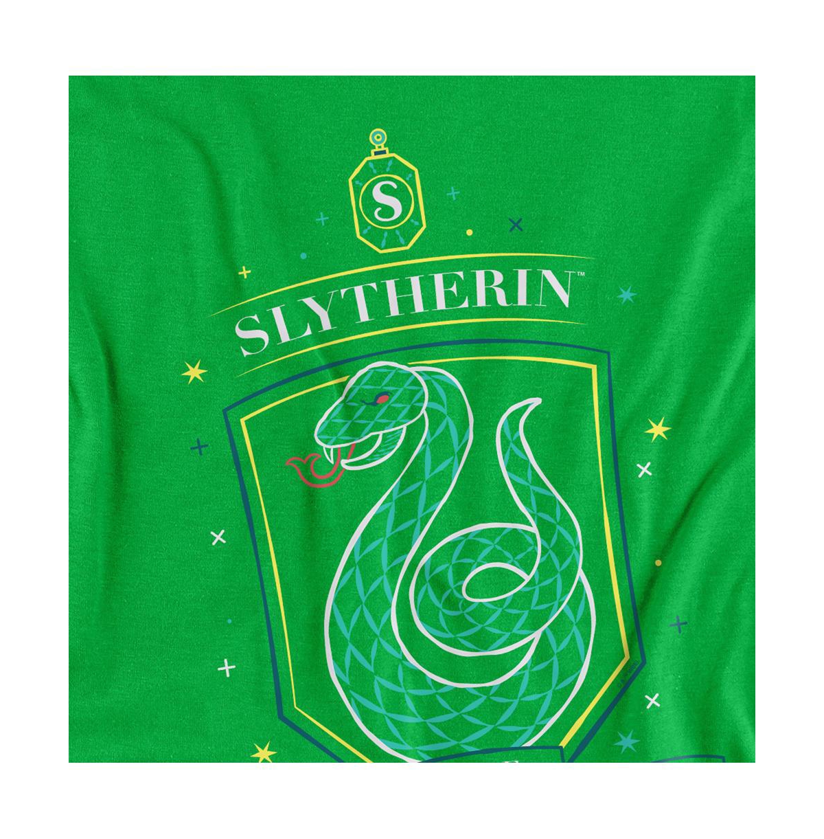 Harry Potter Men's Hand Drawn Slytherin Shield T Shirt