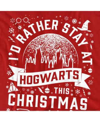 Men's Hogwarts At Christmas T Shirt