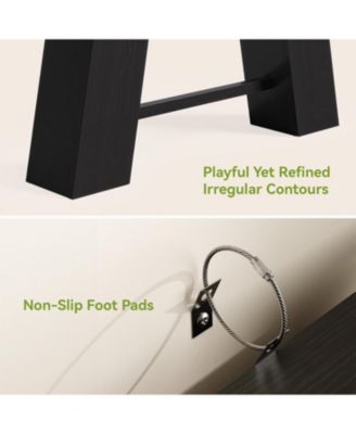 70.8-Inch Long Black Console Table for Entryway, Narrow Modern Sofa Table, Black