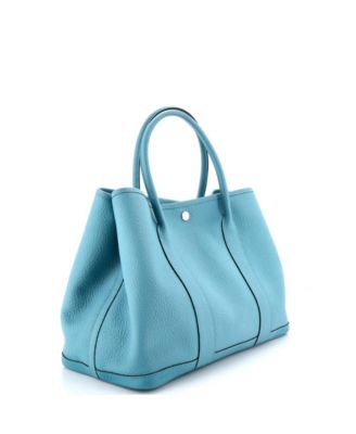 36 Garden Party Tote Leather