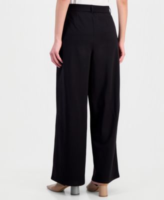Women's High-Waist Wide-Leg Pants, Regular & Plus