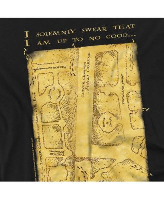 Men's Marauder's Map Interior Words T Shirt