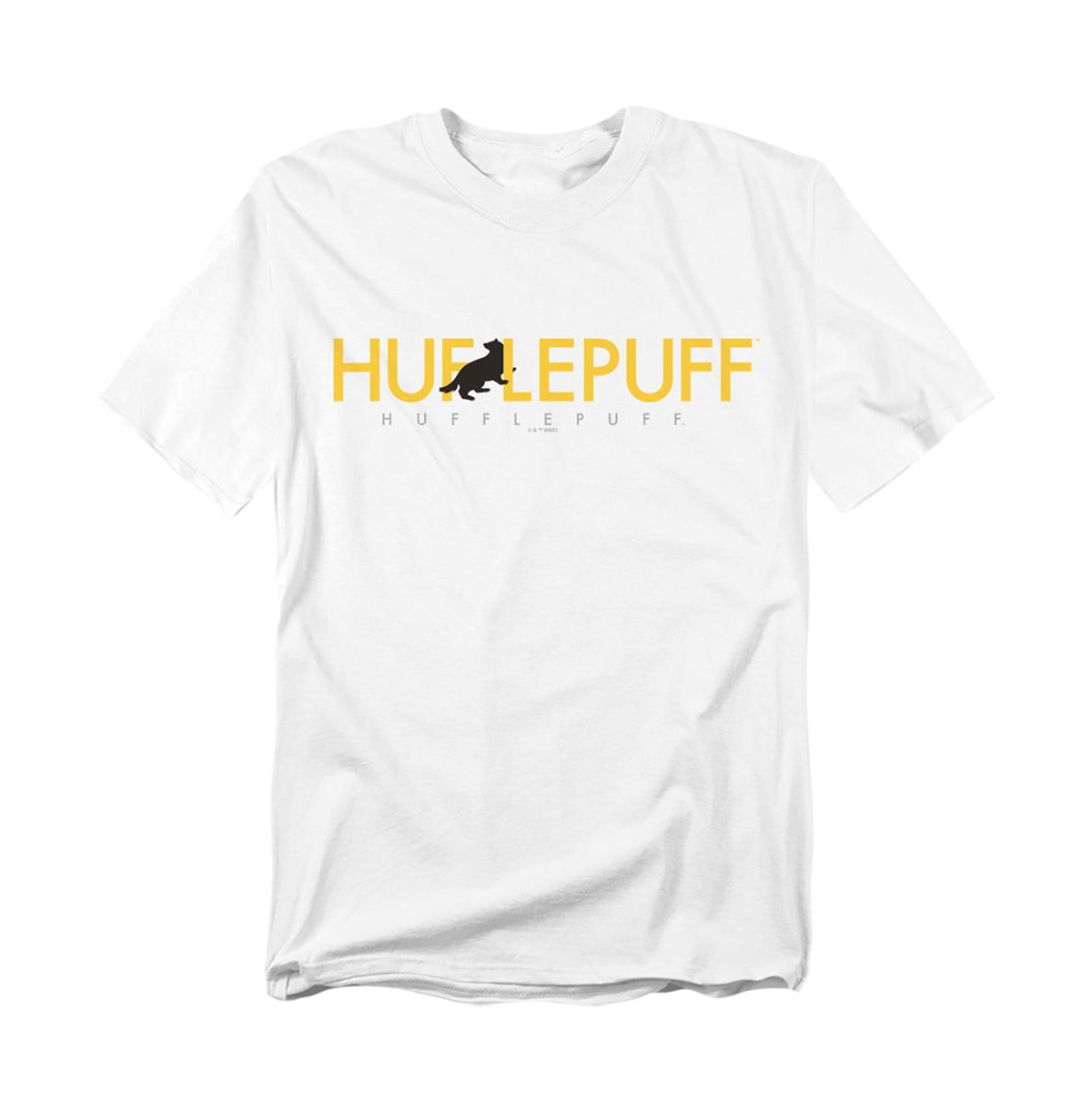 Harry Potter Men's Hufflepuff House Pride T Shirt - White