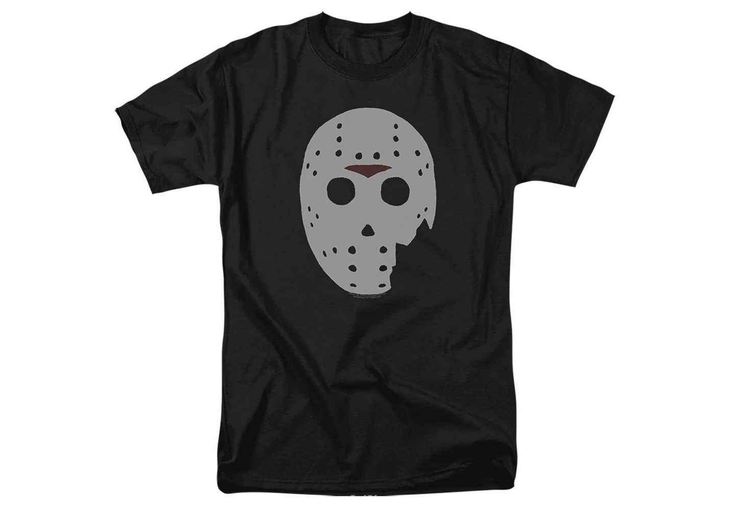 Мужская футболка Friday The 13th Big & Tall Jason's Mask T, цвет: Чёрный — фото 1