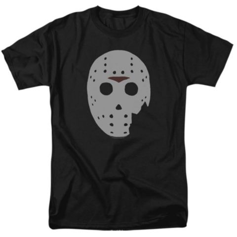 Мужская футболка Friday The 13th Big & Tall Jason's Mask T, цвет: Чёрный