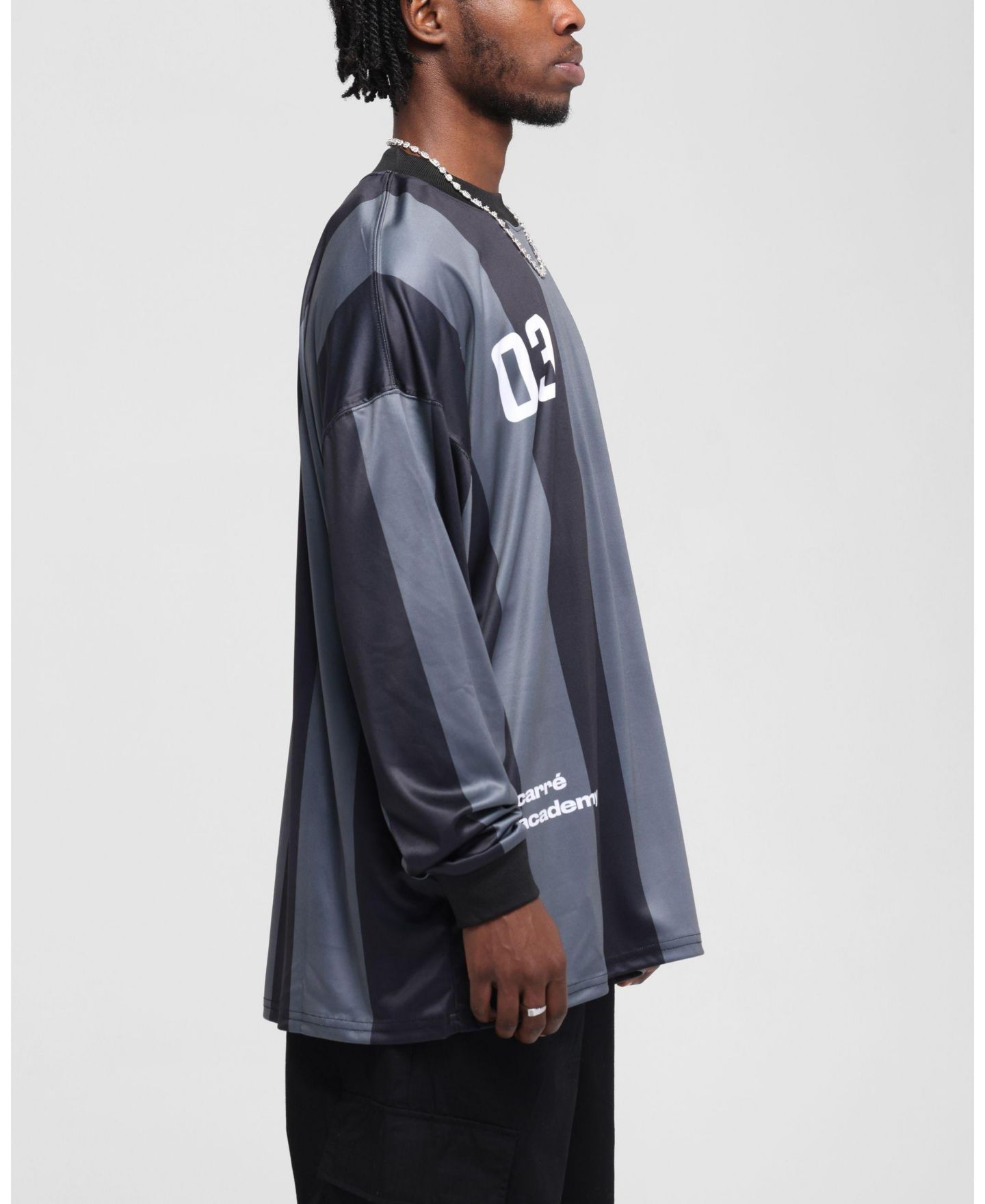 Мужская футболка CARRE Academy Oversized Long Sleeve — фото 4
