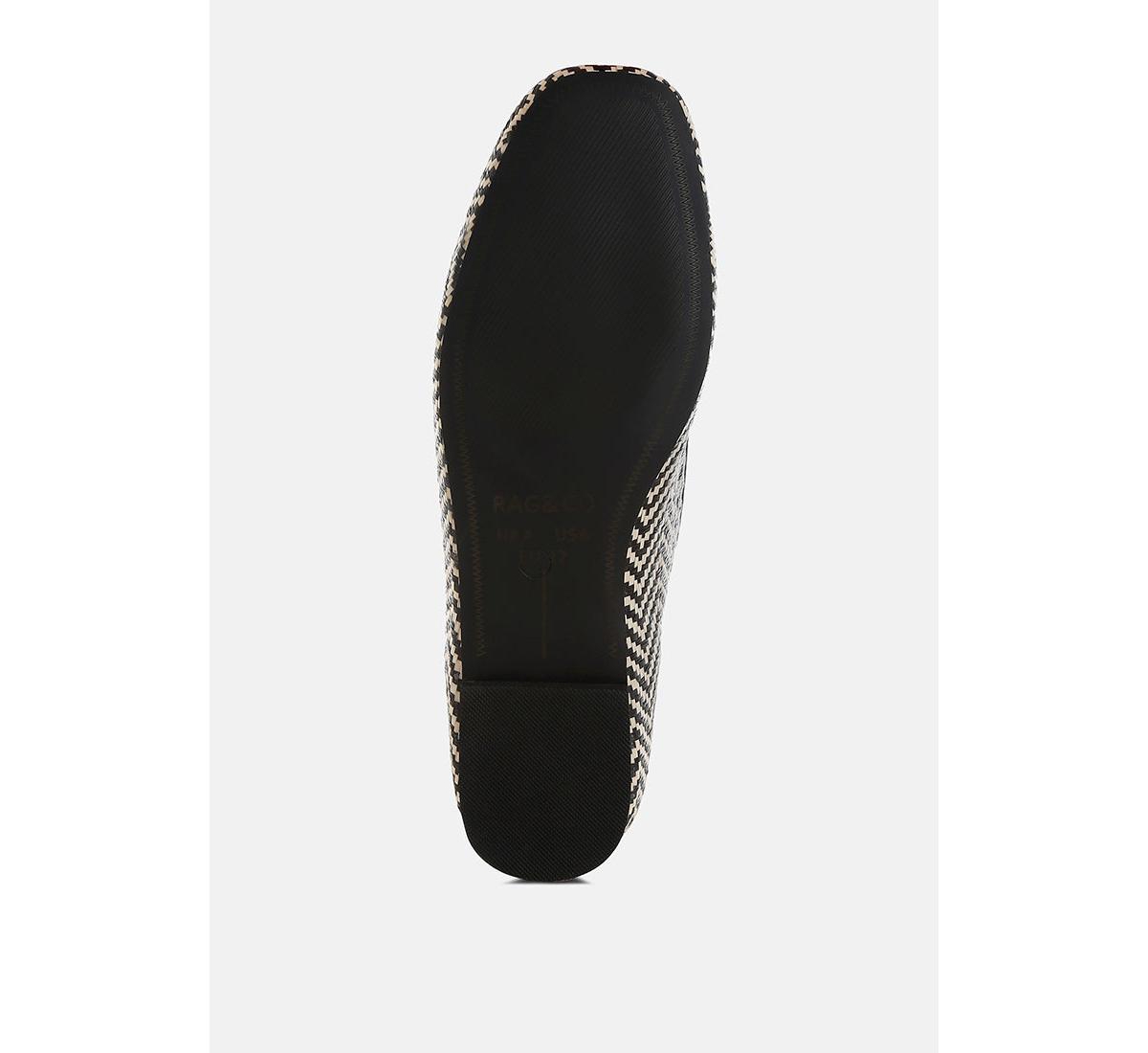 Dara Raffia Tassels Detail Loafers