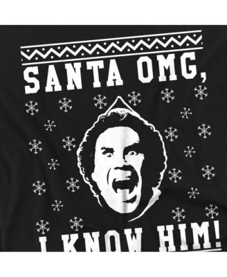 Men's Omg Faux Sweater T Shirt