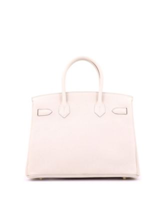 Birkin 30 Handbag Light Togo with Gold Hardware