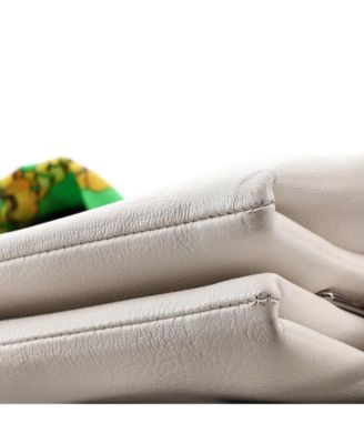 XS Flap Scarf Top Handle Bag Leather