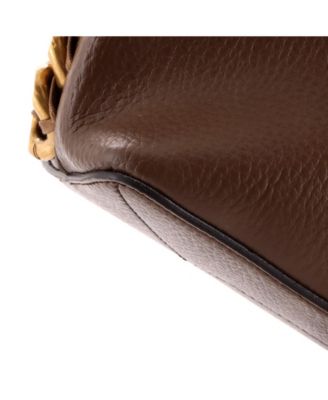 Small Frayme Shoulder Bag Faux Leather