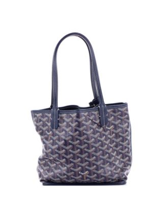 Mini Anjou Reversible Tote Coated Canvas