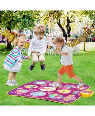 9-Button Dance Mat with Electronic Pad and 3 Game Modes