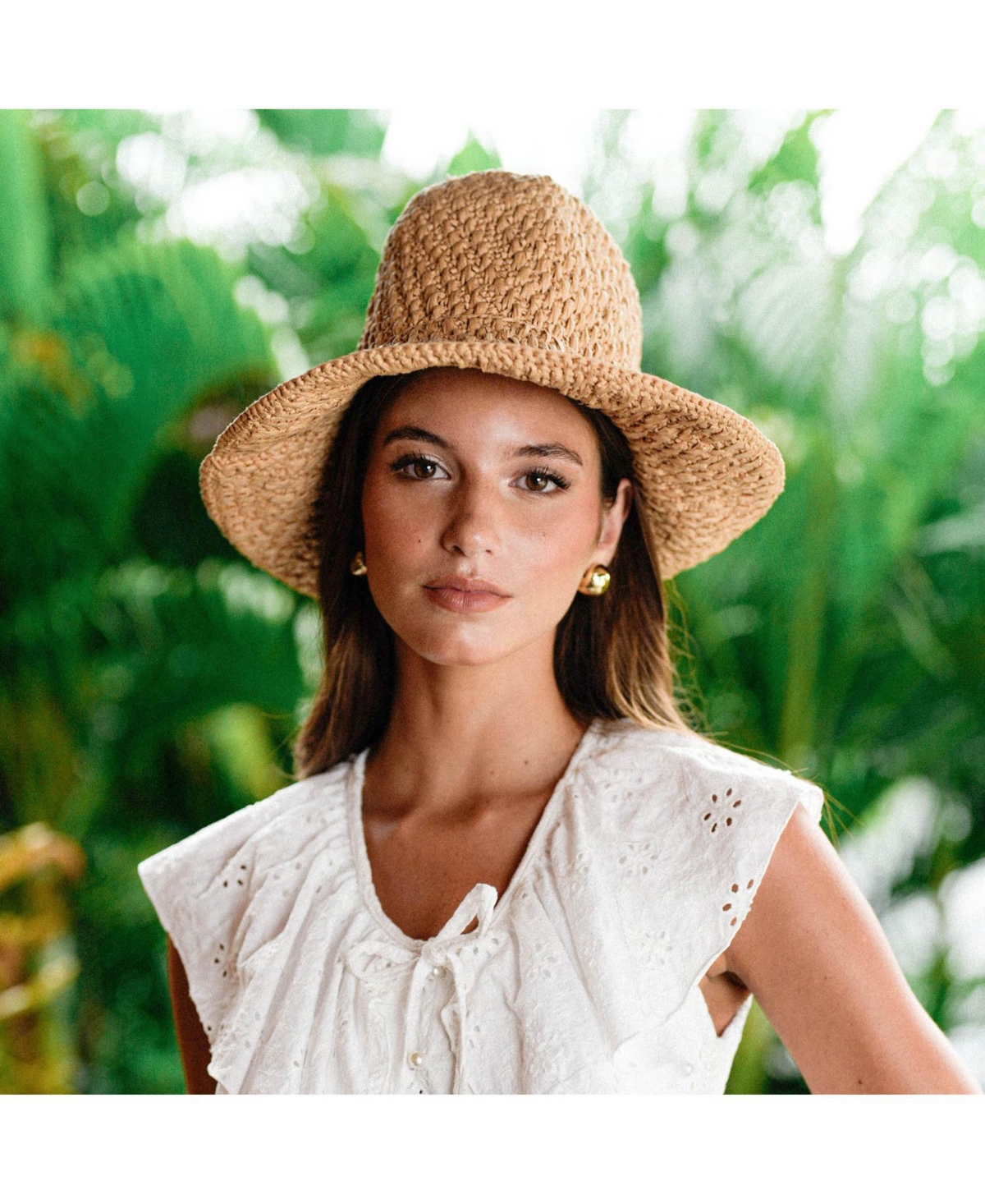 Brunna.co The Nina Raffia Hat