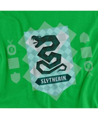 Men's Abstract Slytherin House Shield T Shirt