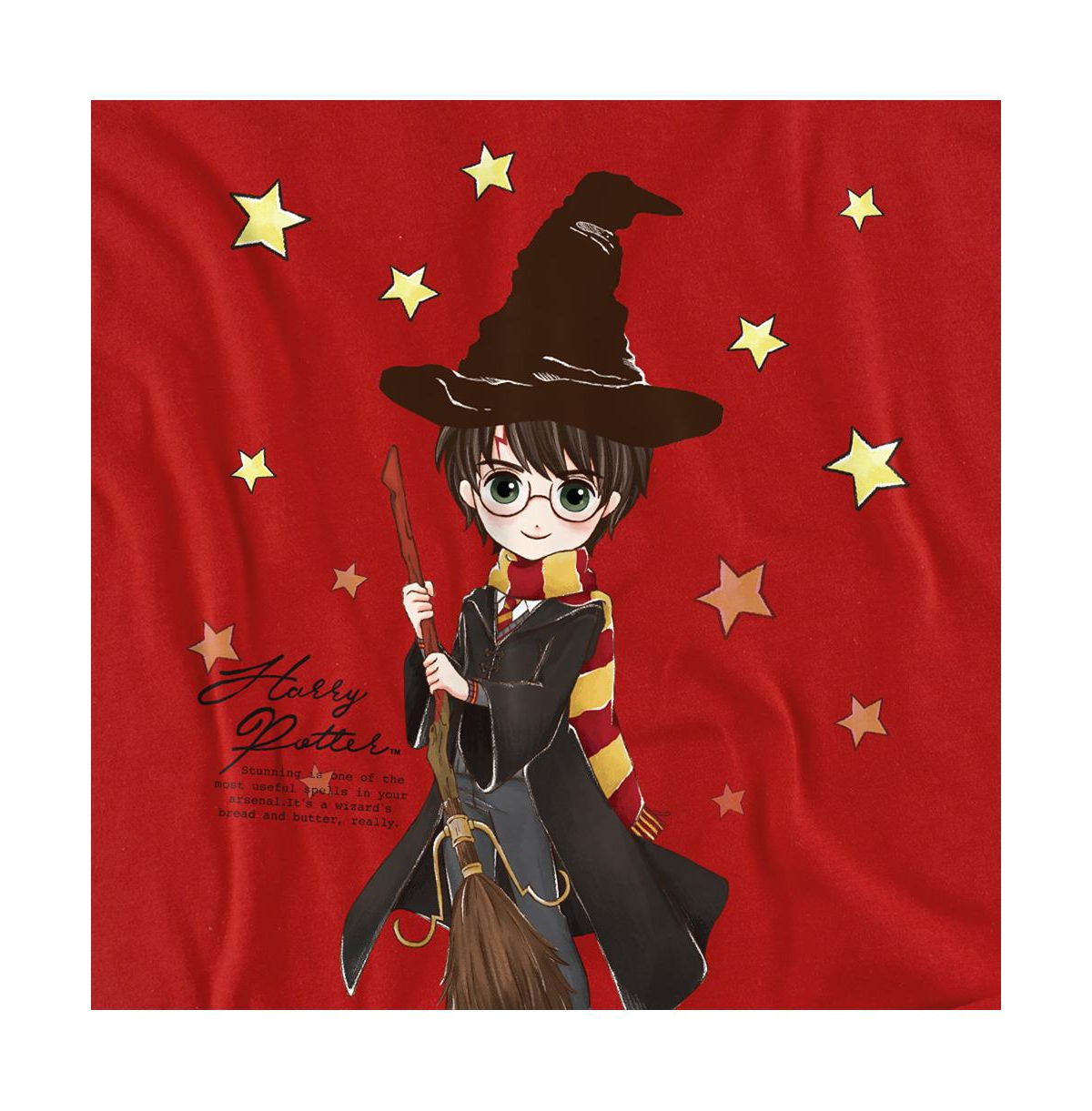 Harry Potter Big & Tall Quote And Stars T Shirt