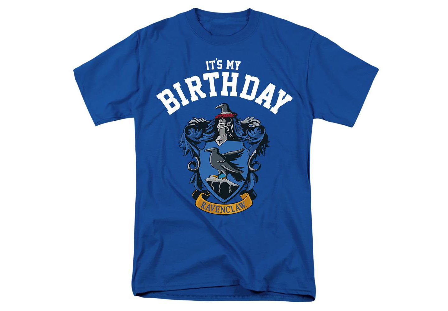 Мужская футболка Harry Potter Ravenclaw Birthday, цвет: Королевский синий — фото 1