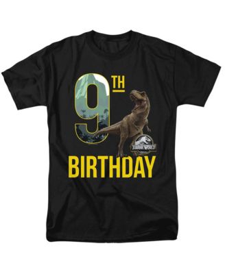 Men's Jurassic World 9th Birthday T-Rex T Shirt