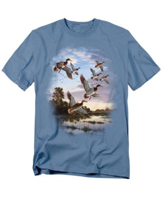 Men's Wildlife Evening Flight Mallards T Shirt
