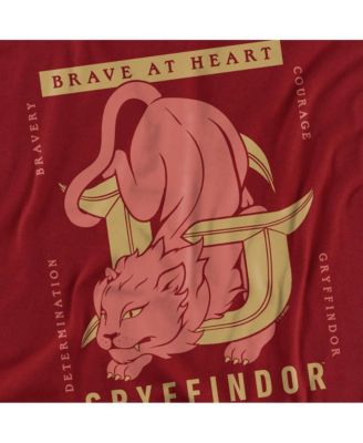 Men's Gryffindor Brave At Heart T Shirt