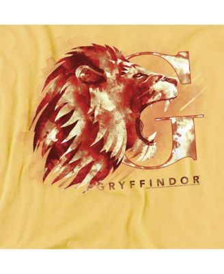 Men's Gryffindor Watercolor Crest T Shirt