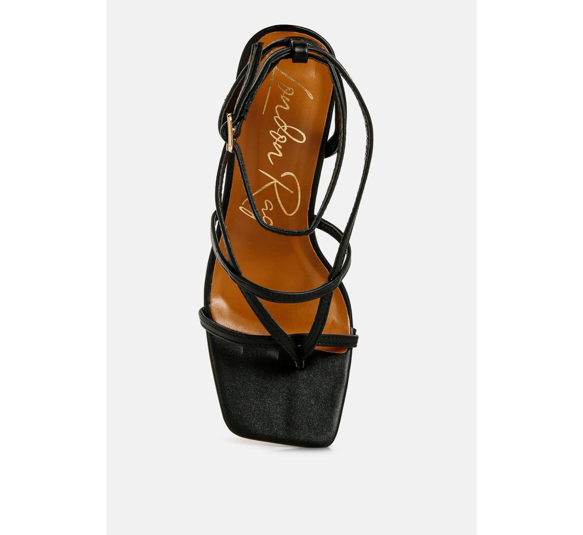 Womens Stalker Strappy Ankle Strap Sandals