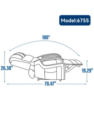 Power Lift Recliner Chair with Heat & Massage