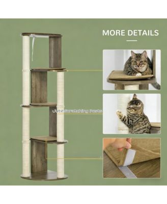 Large Multilevel Corner Cat Tower