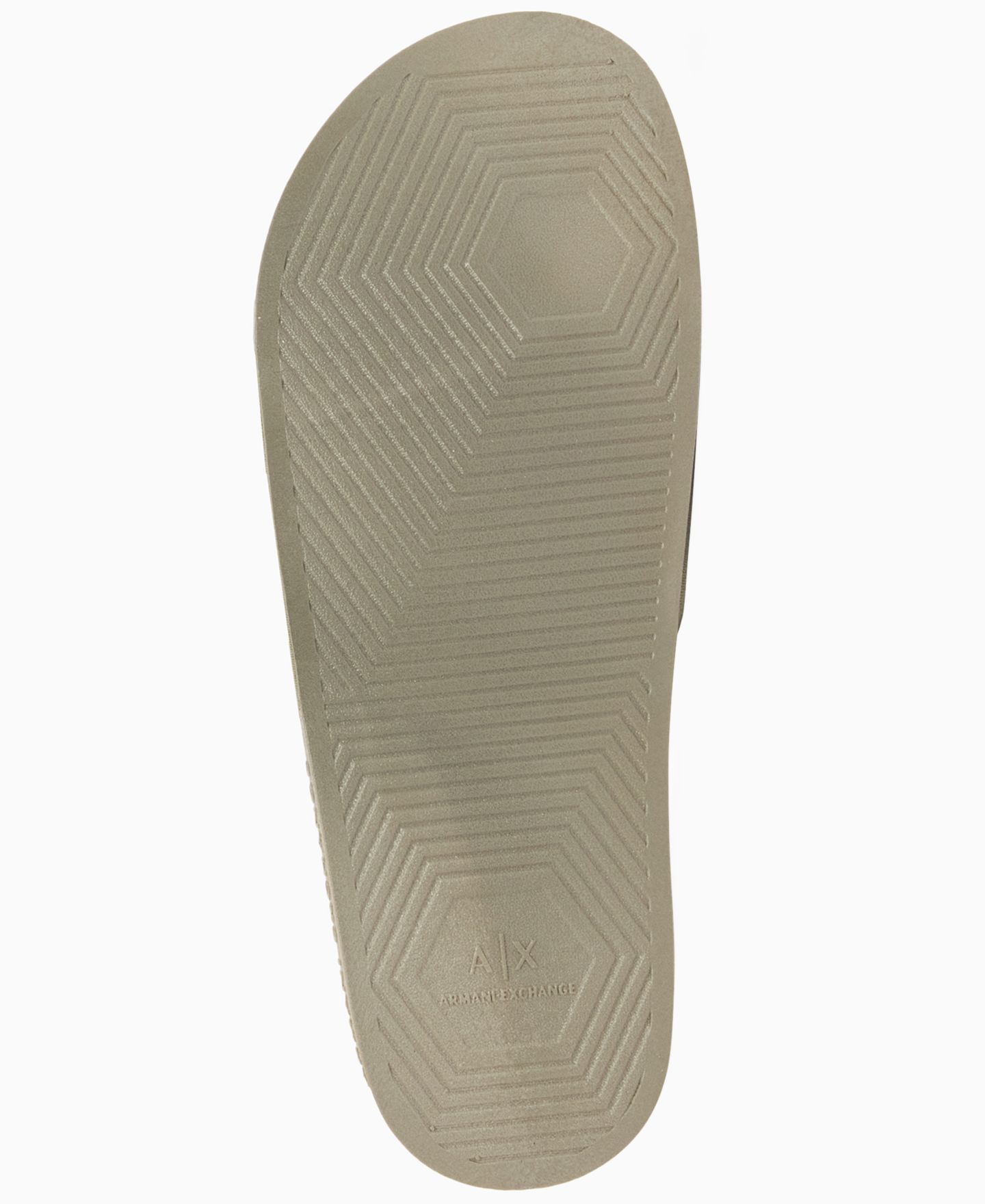 Мужские сандалии A|X Armani Exchange Mykonos Slide, цвет: Оливковый — фото 4