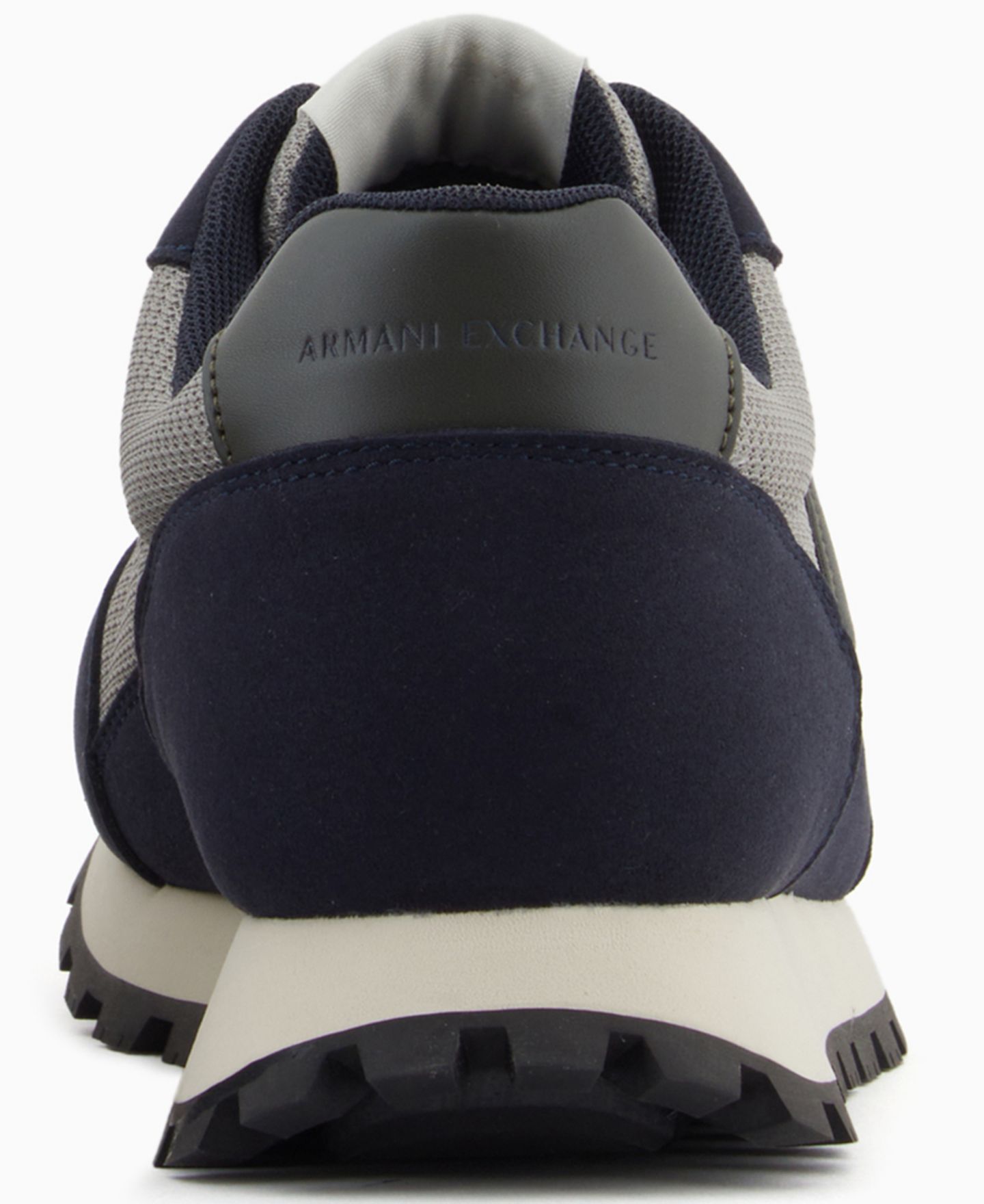 Мужские кроссовки A|X Armani Exchange Drop Lace-Up, цвет: Чёрный / Молочный белый — фото 3