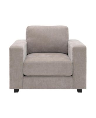 Streamdale Oversized Chenille Accent Chair, Washable Cover