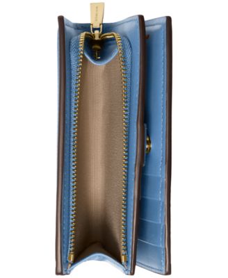 Bryant Leather Zip Around Mini Wallet