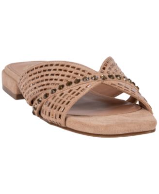 Women's Elara Embellished Slide Flat Sandals