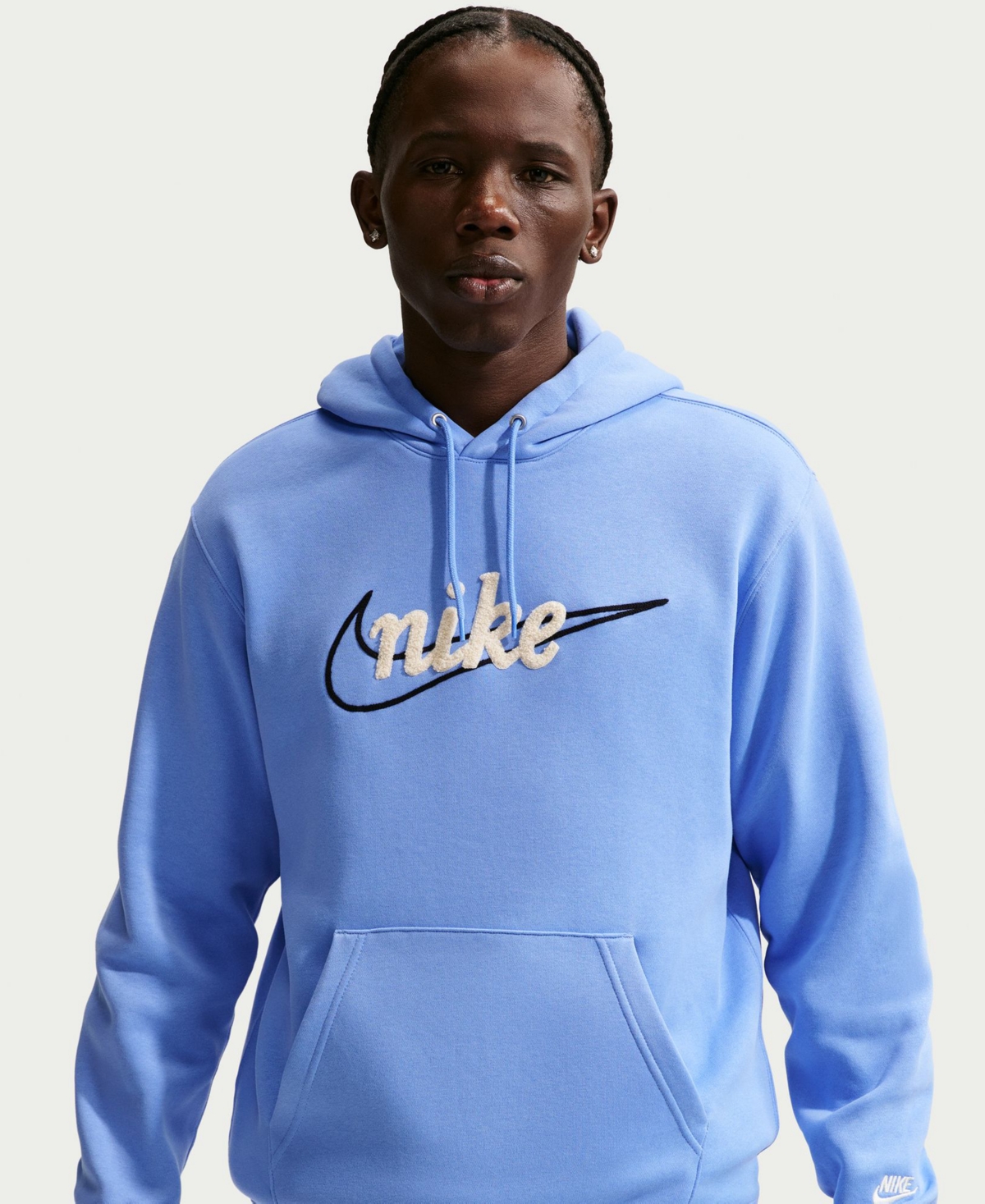 Nike Men's Embroidered Logo Relaxed-Fit Hoodie