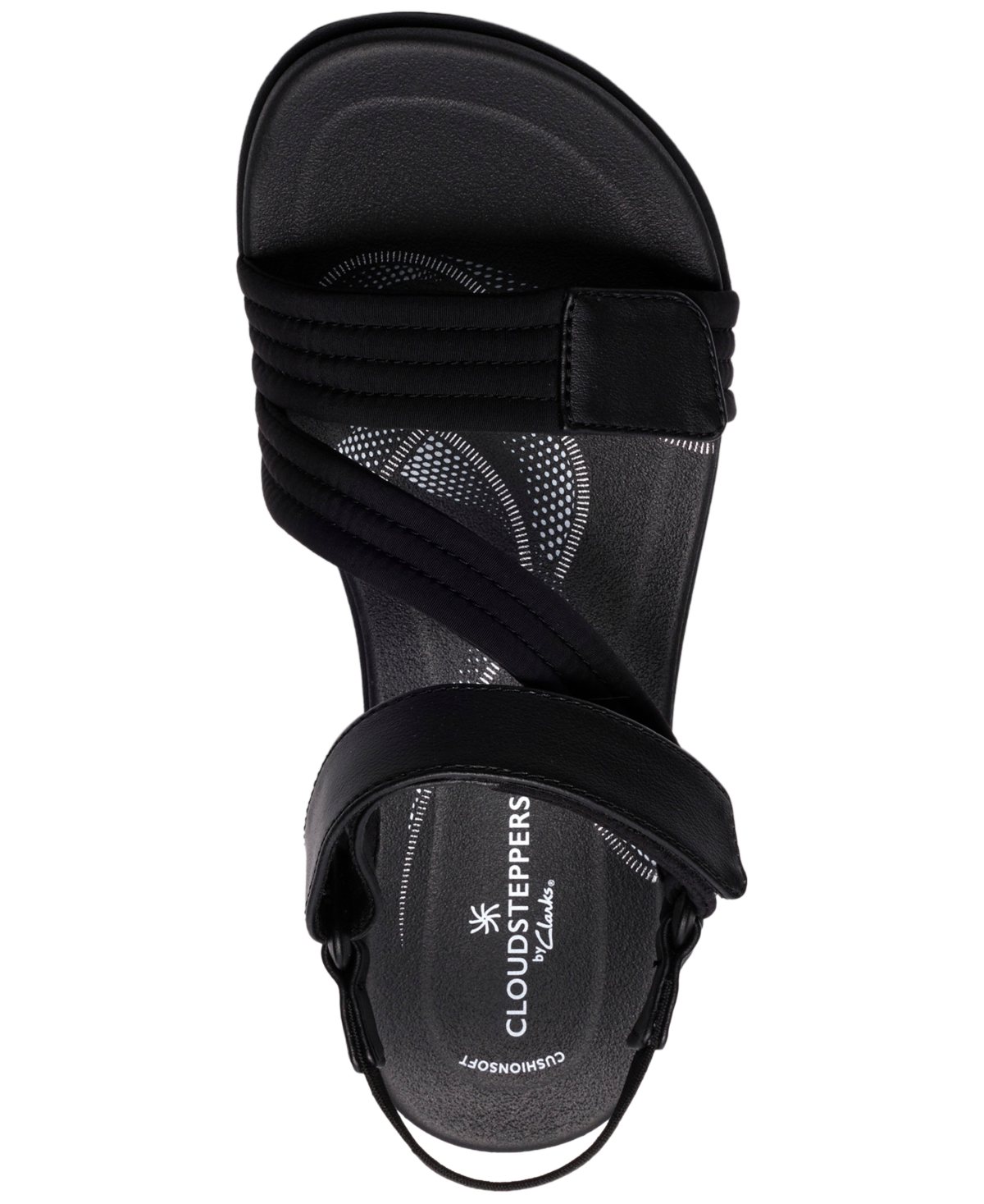 Clarks Women's Cloudsteppers Round toe Wedge Sandals