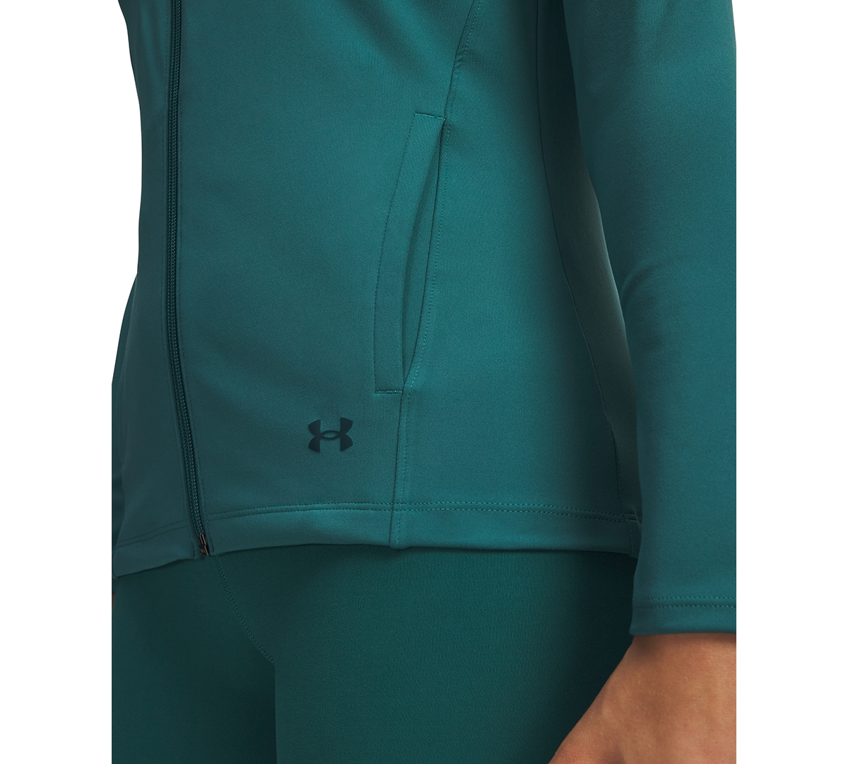 Under Armour Women's Motion Zippered Mock-Neck Jacket