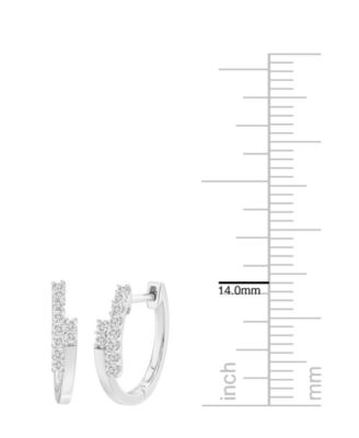 Diamond (1/6 ct. t.w.) Earrings in Sterling Silver