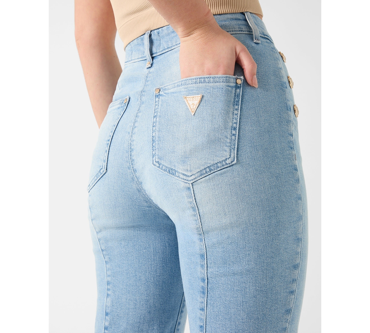 Guess Women's Faye High-Waist Pants