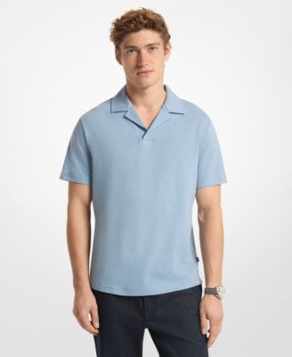 Men's Johnny Collar Polo Shirt