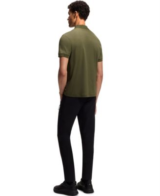 BOSS x Porsche Men's Mercerized Cotton Polo Shirt