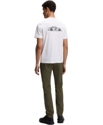 BOSS x Porsche Men's Mercerized-Cotton T-Shirt